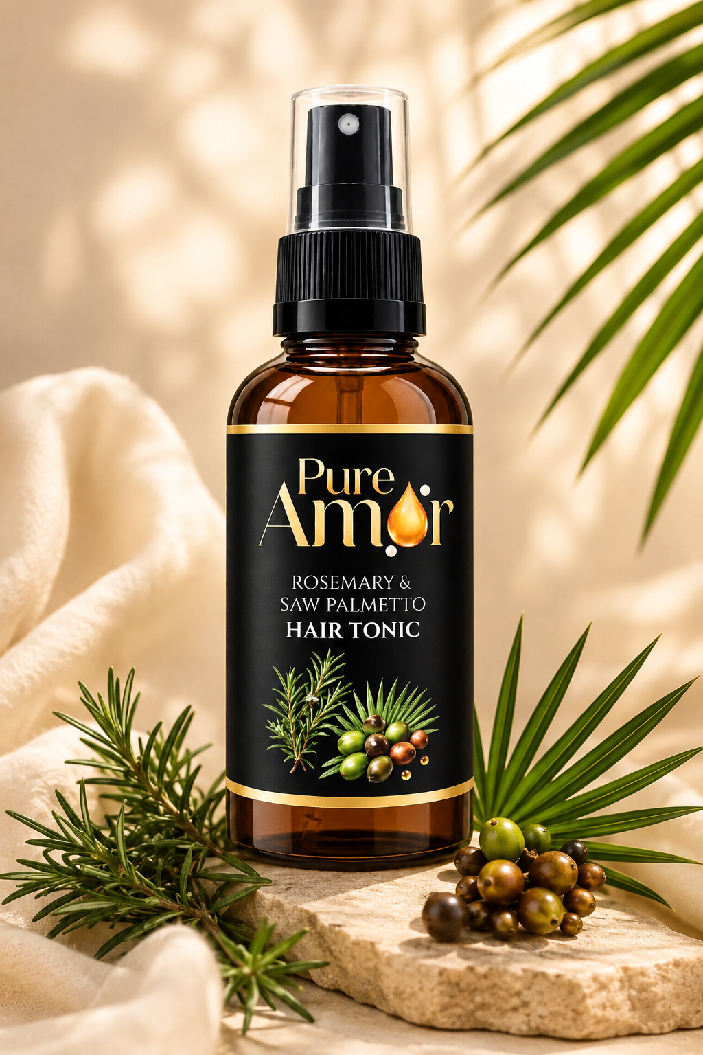 Rosemary Saw Palemetto Hair Tonic