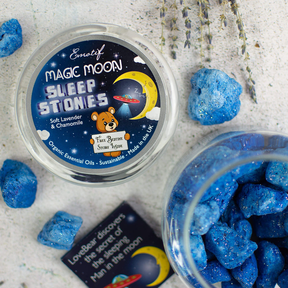 Kids Sleep Stones – Gentle Aromatherapy for Kids’ Bedtime