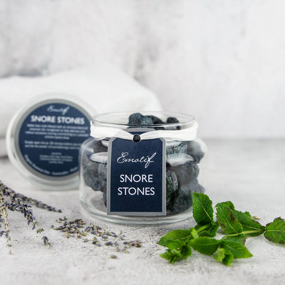 Snore Stones – Natural Aromatherapy to Support Clear Breathing & Restful Sleep