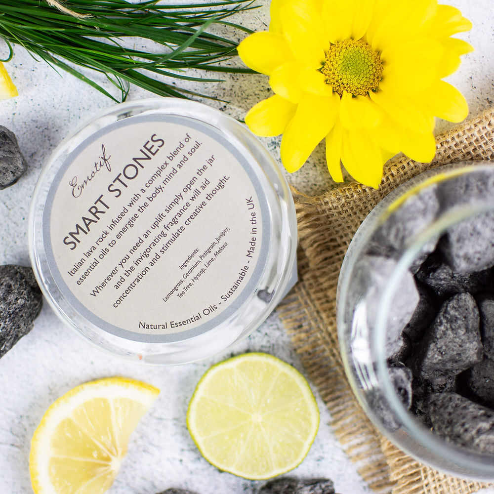 Smart Stones – Natural Aromatherapy to Boost Focus & Energy