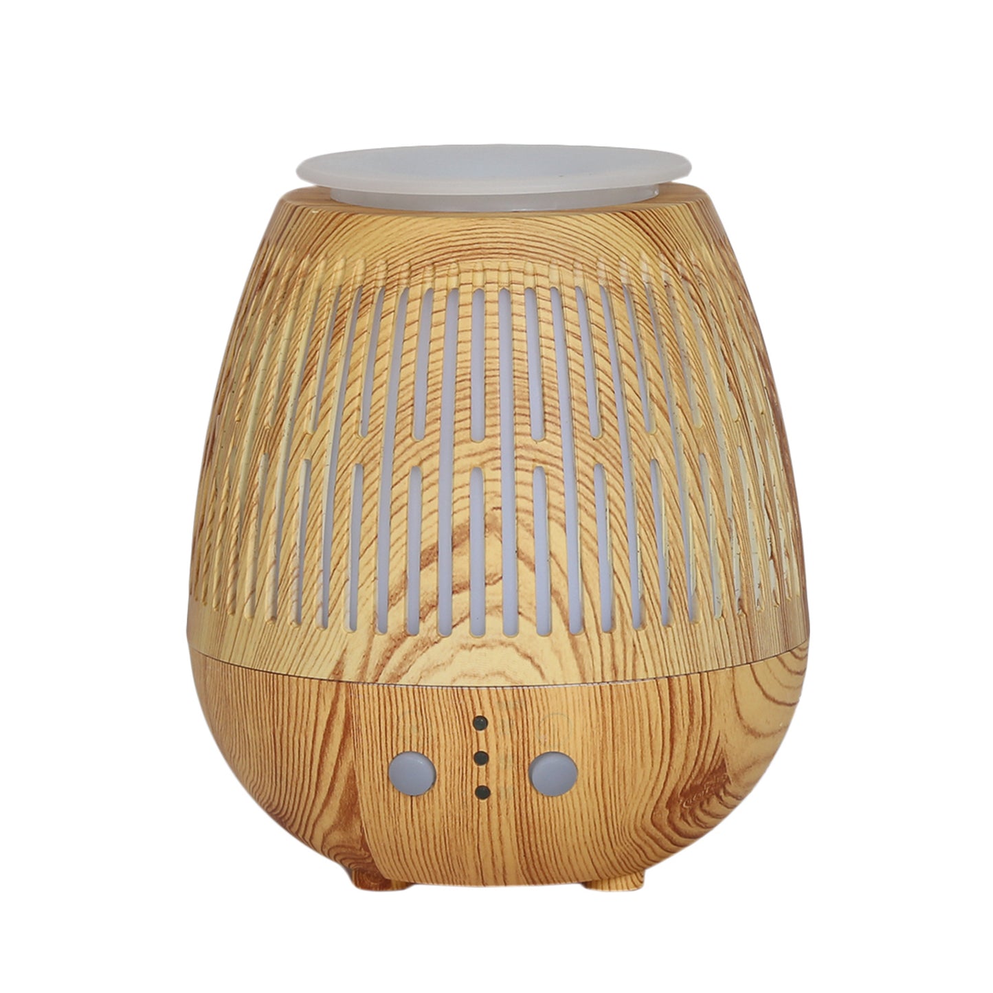 LED Ultrasonic Diffuser – Bulb Grill Light Wood (16cm)