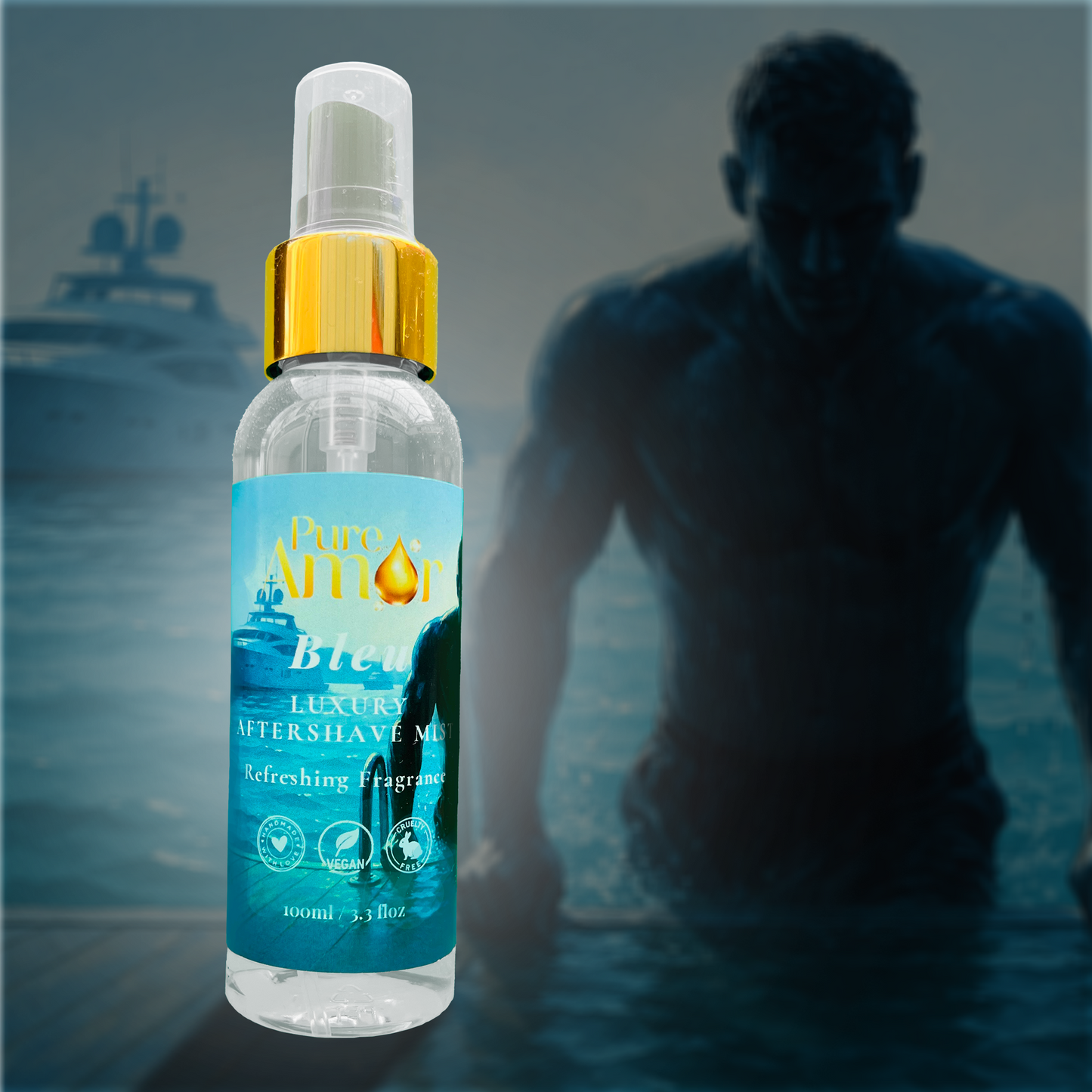 Luxury Men’s Aftershave Mist – Long-Lasting Fragrance