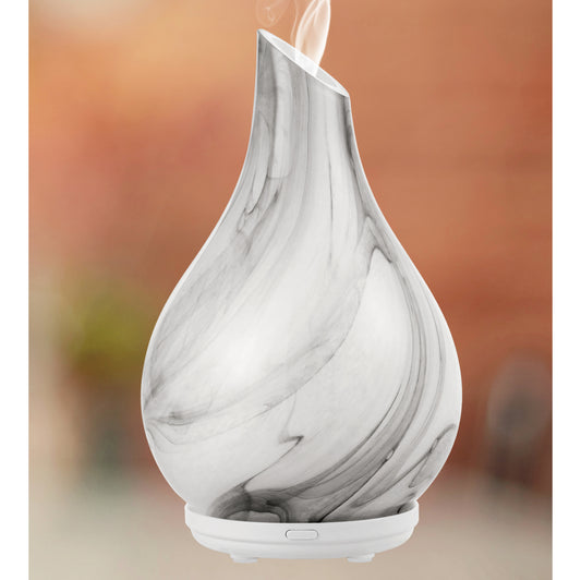 Aroma Diffuser & Humidifier – 120ml Frosted Glass