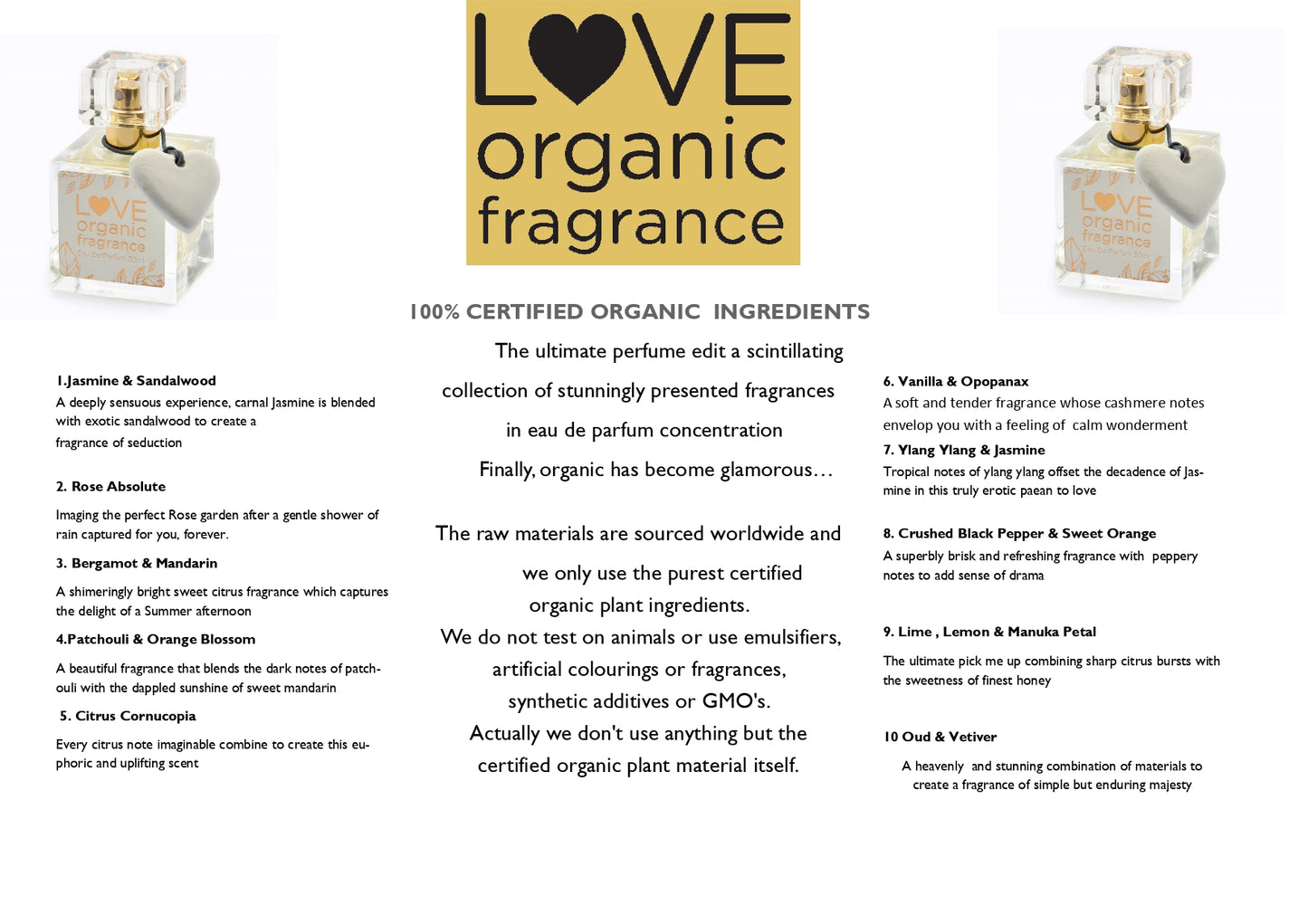 Love Organic Fragrance
