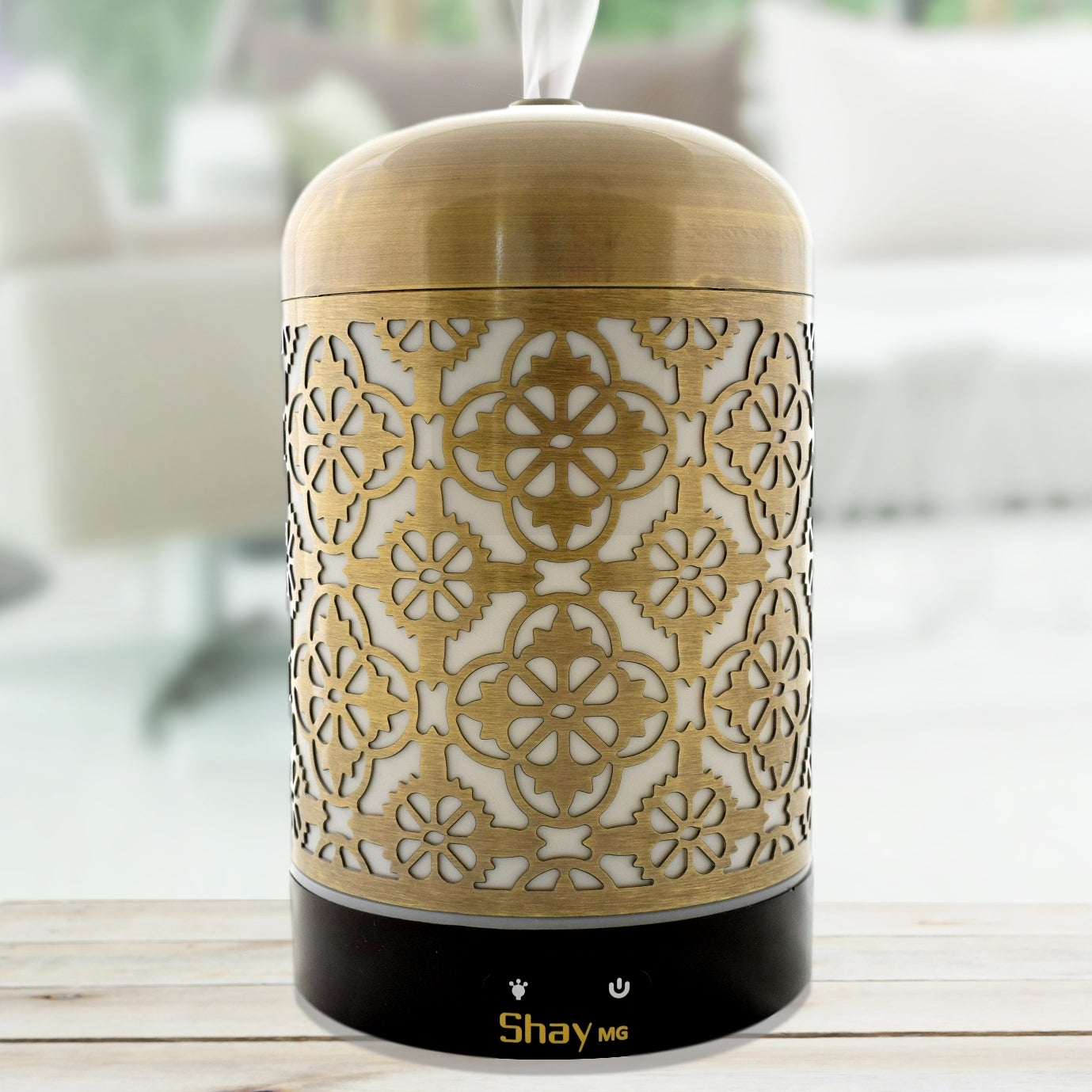 Aroma Diffuser & Humidifier – 200ml Mandala Design