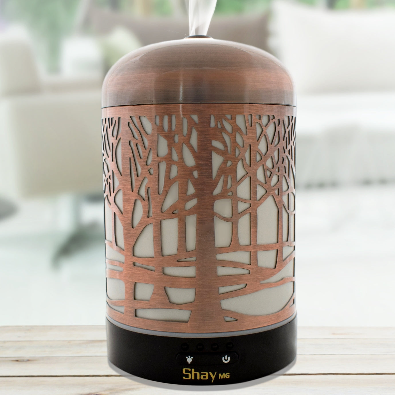 Aroma Diffuser & Humidifier – 200ml Metal Design