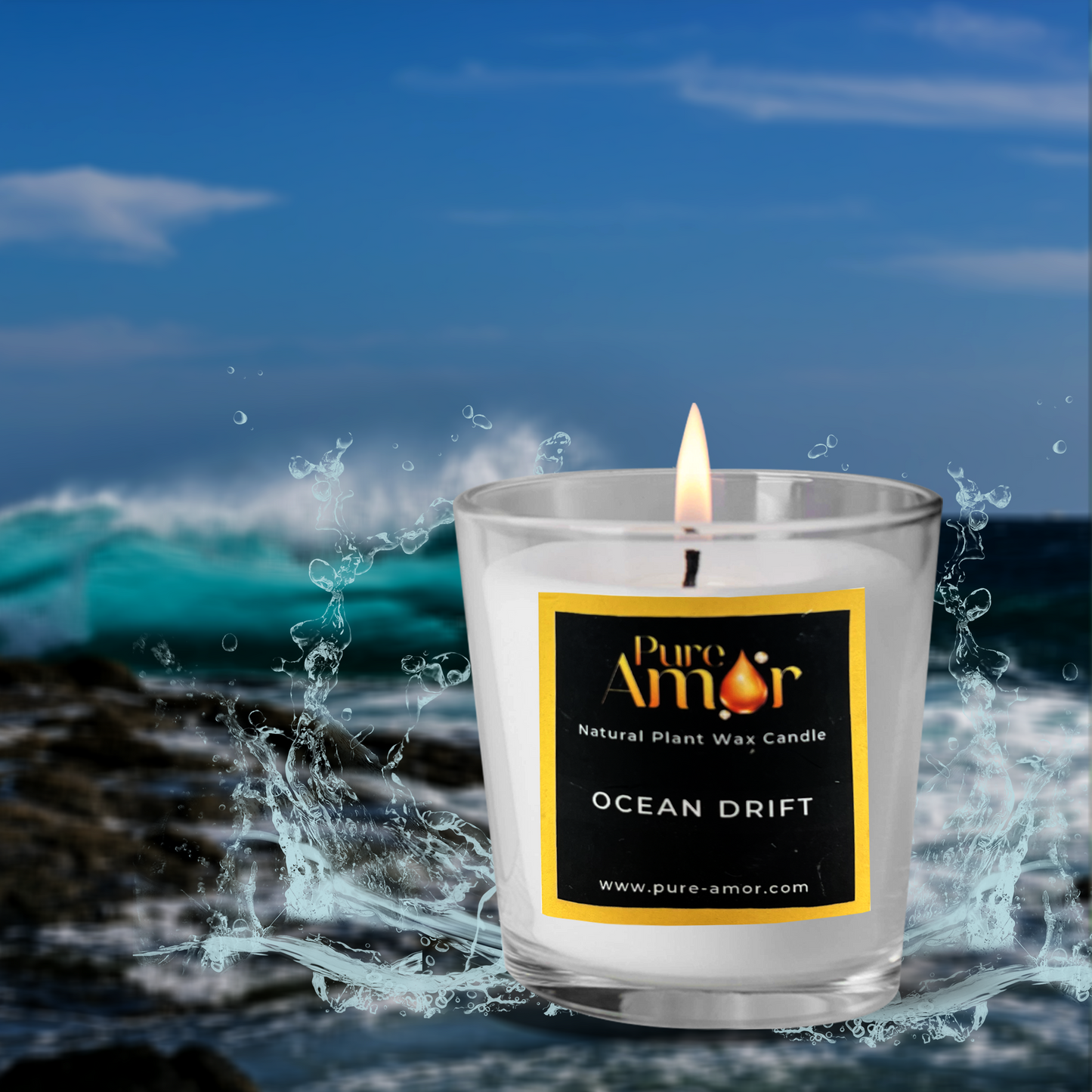 Luxury Hand-Poured Scented Candle – Available in 9cl & 20cl