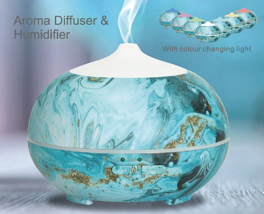 Aroma Diffuser & Humidifier – 150ml Compact LED